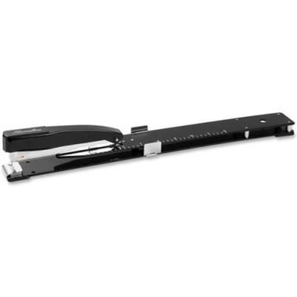 Swingline® Long Reach Stapler, 12" Reach, 20 Sheet Capacity, Black, Swingline, Mfr#: 34121