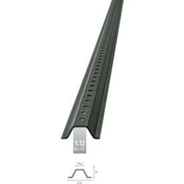 U-Channel Sign Post, 7'L, 1.12 lbs./ft., Green Post, Holes 30" Down Post, Tapco, Mfr#: 054-00010**