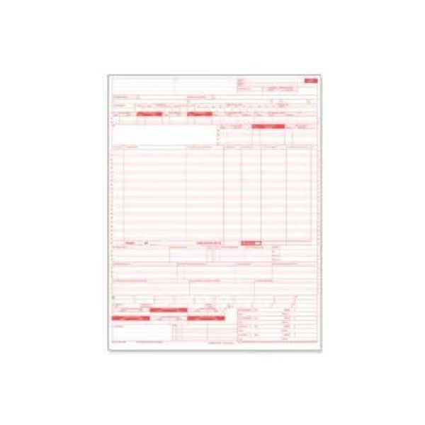 Tops® Laser UB-04 Claim Forms, 1-Part, 8-1/2" x 11", White, 2500 Forms/Carton, Tops Business Forms, Mfr#: 59870R