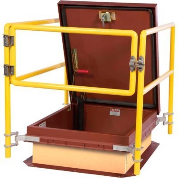 Bilco® RL2-L Rail System for 30"x96" Roof Hatch, Bilco Co, Mfr#: RL2-L