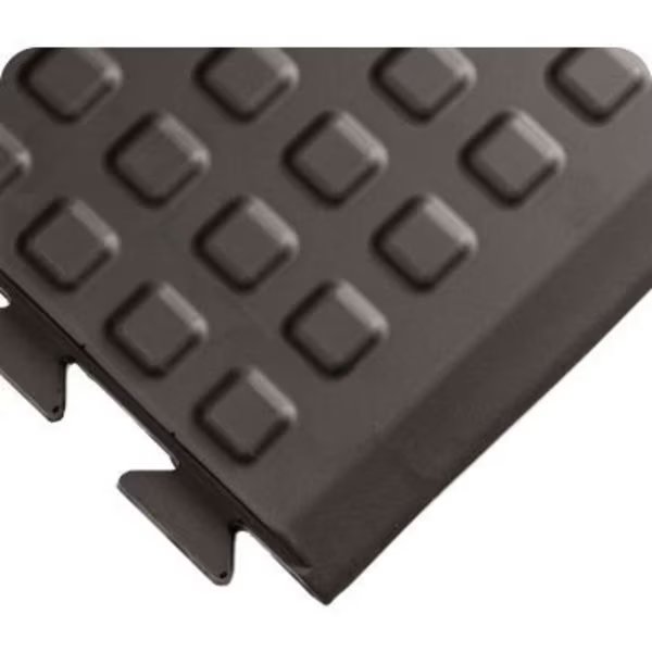 Wearwell¬Æ Rejuvenator Squared Center Tile 5/8" Thick 2' x 5' Black, Tennesee Mat Co, Mfr#: 502.58X2X5CBK