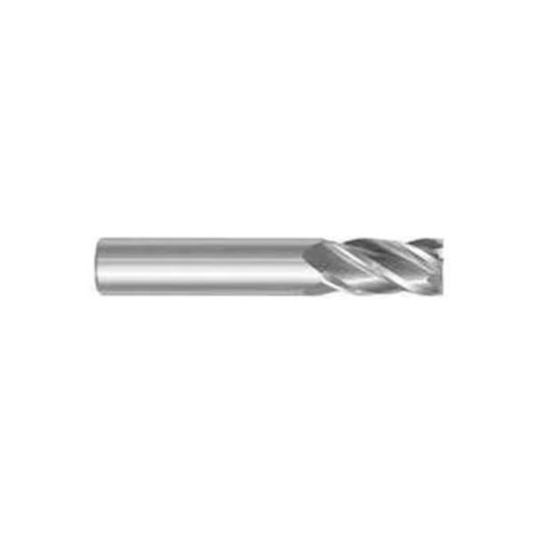 Import 4 Flute Carbide Sq Single End Mill 1/8" Dia 1/8" Shank 1/2" Flute 1-1/2" OAL, Toolmex, Mfr#: 1-100-4012