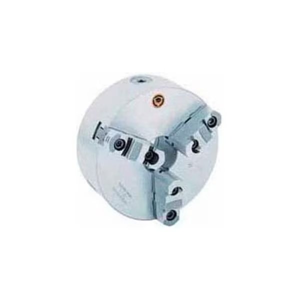 Bison 3-Jaw (2 Piece) Scroll Chuck Semi-Steel Body, Plain Back, 8", Bison Usa, Mfr#: 7-800-0800