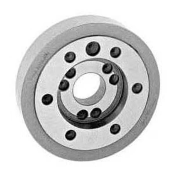 Bison Back Plate, A Taper for Scroll/Independent Chuck, 8" A1/A2-6 Semi-Finished, Bison Usa, Mfr#: 7-873-086