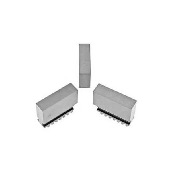 Bison Soft Blank Jaws for Scroll Chuck, 4" 3 Piece Set, Bison Usa, Mfr#: 7-882-304