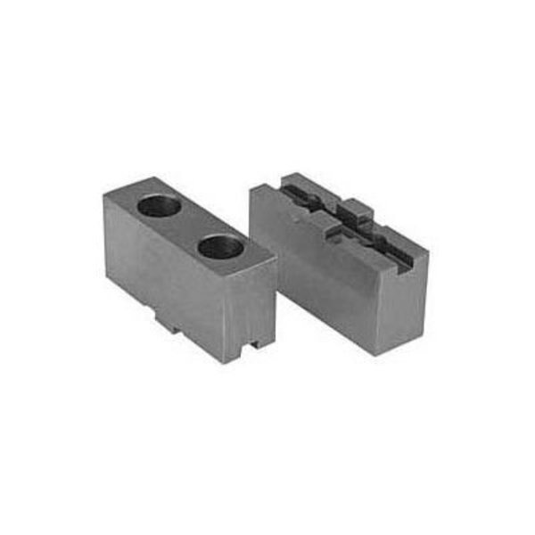 Bison Soft Top Jaws for Scroll/Independent Chuck, 8" Chuck, 1 Piece, Import, Bison Usa, Mfr#: 7-884-308