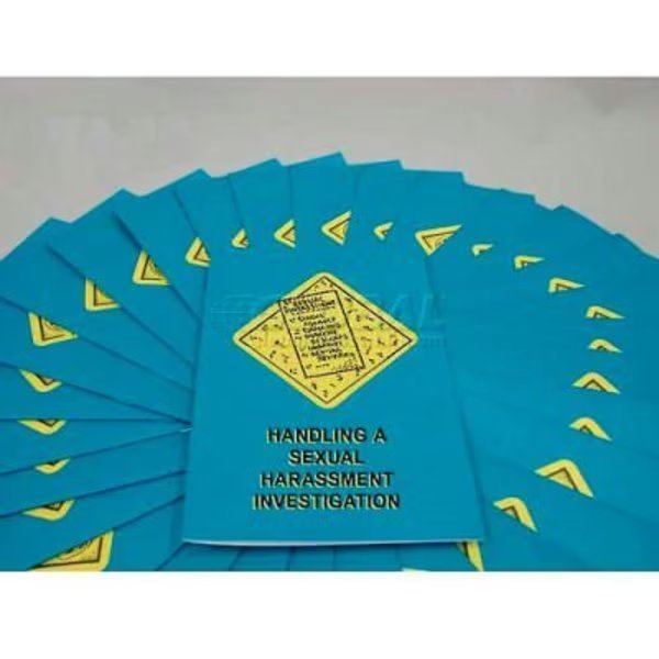 Handling A Sexual Harassment Investigation Employee Booklets, The Marcom Group, Ltd, Mfr#: B0000490EM