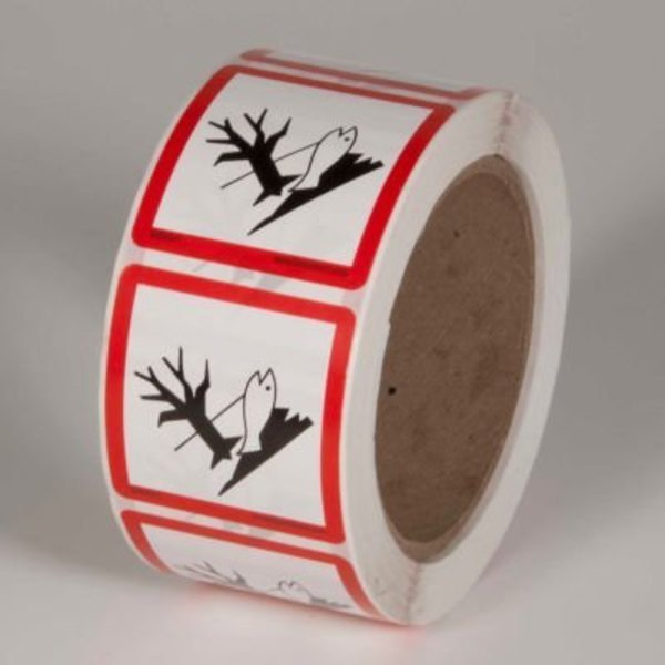 INCOM® GHS1311 GHS "Environment" Pictogram Label, 2" x 2", 500/Roll, Top Tape And Label, Mfr#: GHS¬†1311.00