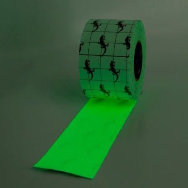 Gator Grip Glow-In-Dark Anti-Slip Tape, 2"W x 60'L Roll, SG4202PH, Top Tape And Label, Mfr#: SG4202PH