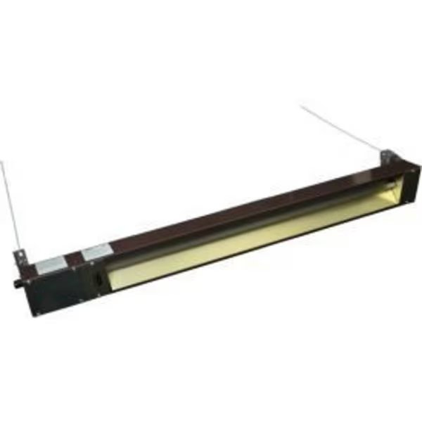 TPI Infrared Spot Heater For Indoor/Outdoor Use, 1500W, 120V, 5-3/8"W x 6-1/2"H, Brown, Tpi Industrial, Mfr#: OCH46120VE