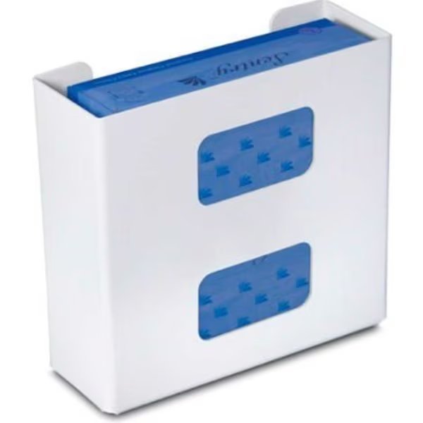TrippNT„¢ Double Economy Glove Box Holder, 11"W x 4"D x 10"H, White, Trippnt, Mfr#: 50306