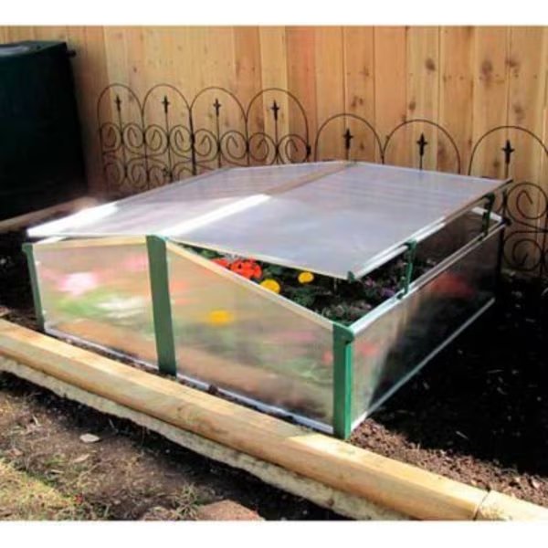 Easy-Fix Double Cold-Frame, 48"L x 40"W x 16"H, Exaco Trading Co., Mfr#: CF 120/100
