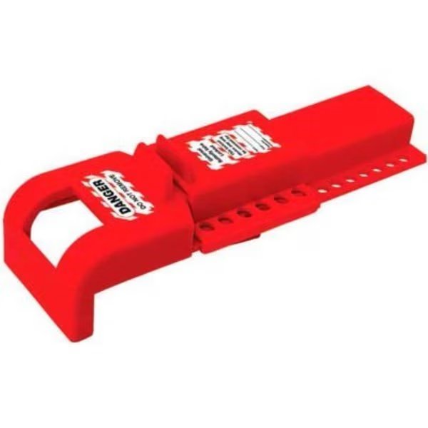 ZING Butterfly Valve Lockout, Red, 7605, Zing, Mfr#: 7605