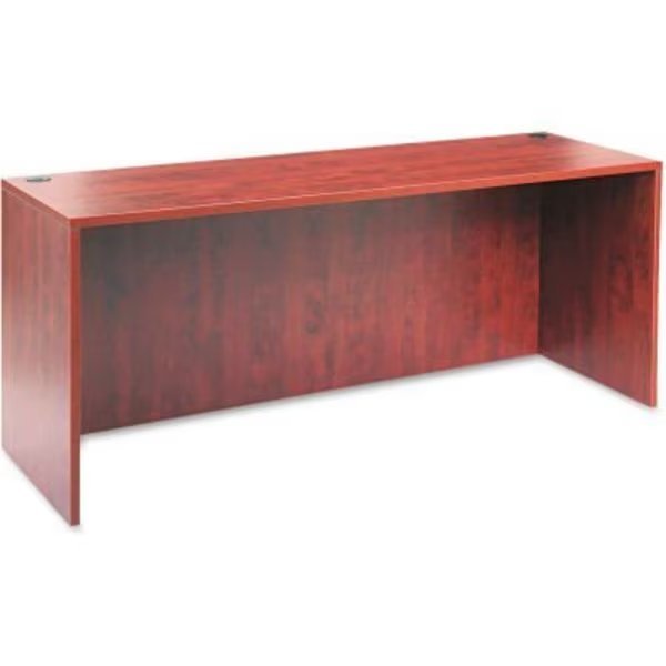 Alera Credenza Shell for Valencia Series - 70-7/8"W x 23-5/8"D x 29-12"H -Medium Cherry, Alera, Mfr#: ALEVA257224MC