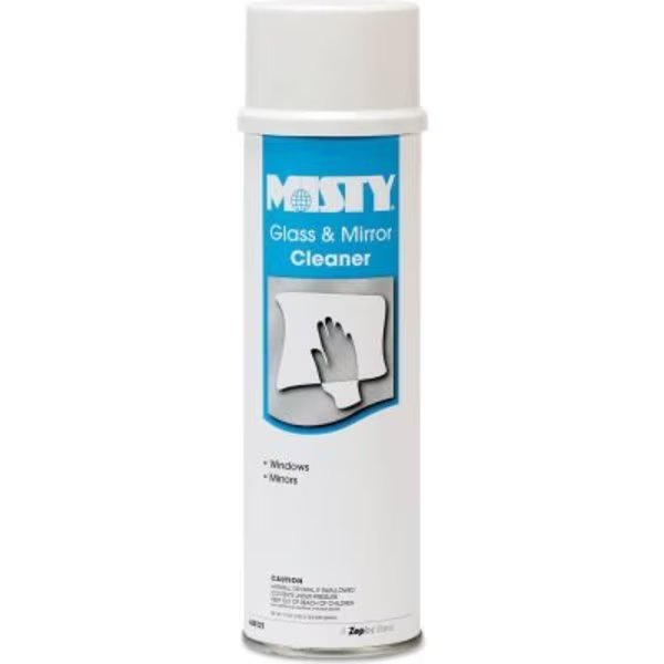 Misty Glass & Mirror Cleaner W/ Ammonia, 19 oz. Aerosol Can, 12 Cans - 1001447, Amrep, Mfr#: AMR A121-20