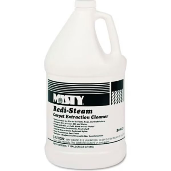 Misty® Redi-Steam Carpet Cleaner, Gallon Bottle, 4 Bottles - 1038771, Amrep, Mfr#: AMR R823-4