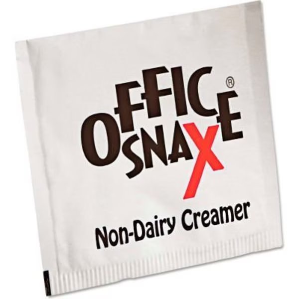 Office Snax® Non-Dairy, Powdered Creamer, Cream, 0.07 oz. 800/Carton, Office Snax, Mfr#: OFX 00022
