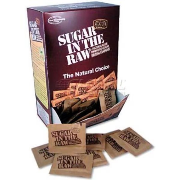 Sugar in the Raw®, Unrefined Sugar Made From Sugar Cane, 0.2 oz., 200 Packets/Box, Sugar In The Raw, Mfr#: 319