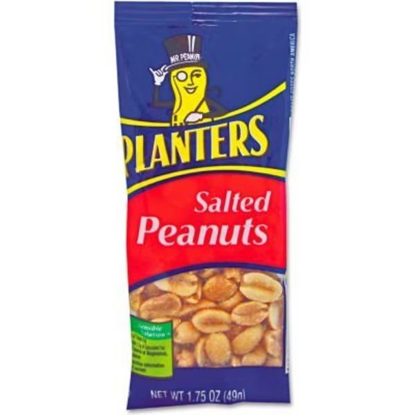 Planters® Salted Peanuts, 1.75 oz, 12/Box, Kraft Foods, Mfr#: PTN07708