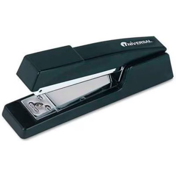 Universal Full Strip Stapler, 15-Sheet Capacity, Black, Universal, Mfr#: UNV43128***