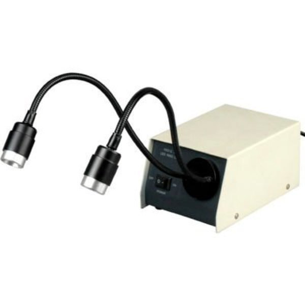 AmScope LED-14M 14-LED Microscope Dual Gooseneck Lights, United Scope Llc., Mfr#: LED-14M