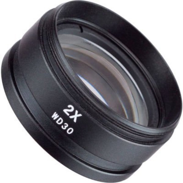 AmScope SM20 2X Super Widefield Barlow Lens For SM and SW Stereo Microscopes (48mm), United Scope Llc., Mfr#: SM20