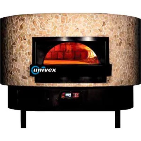 Univex Rotating Deck Dome Oven, Flat Top & 59" Inside Deck, Gas, 97500BTU, 208/240V, Digital Control, Univex, Mfr#: DOME59FT