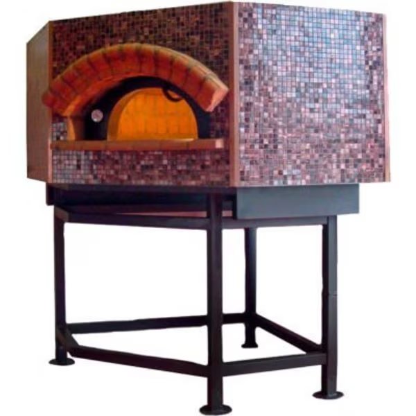 Univex Inside Stational Deck Dome Oven, Pentagonal Exterior, 59", Gas, 97500BTU, 120V, Digital Control, Univex, Mfr#: DOME59P