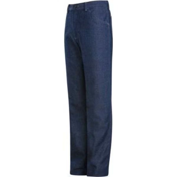 EXCEL FR Flame Resistant Relaxed Fit Denim Jeans PEJ2, Dark Denim, 12.5 oz., Size 40 x 37U, Vf Imagewear, Mfr#: PEJ2DD4037U