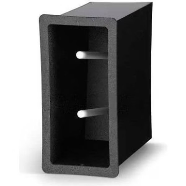 VollrathÂ Acry Fab, Flush Mount Vertical Dome Lid Dispenser 2 Stack 13-3/8"x6-3/4"x12", Vollrath Co, Mfr#: FMDL-2V