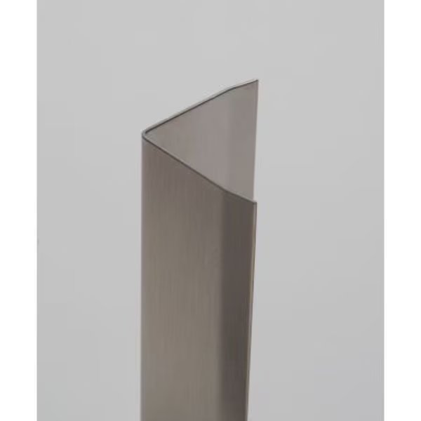 Western Fabricating 135¬∞ SS Corner Guard, 16 Ga., 3/8" Wings, Sq. Corners, 48"Lx2"Wx2"H, Western Fabricating Llc, Mfr#: 20204816_135-degree_square-corner_wings