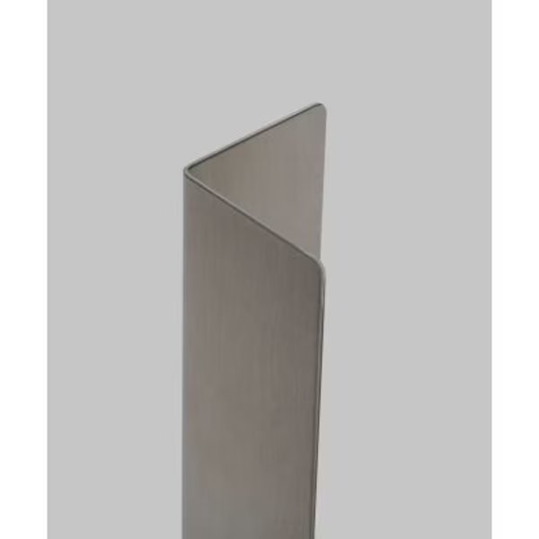 Western Fabricating 135¬∞ Stainless Steel Corner Guard, 16 Ga., Rd. Corners, 48"Lx3"Wx3"H, Western Fabricating Llc, Mfr#: 30304816_135-degree_round-corner