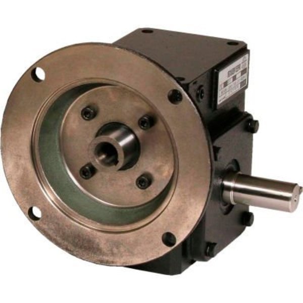 Worldwide HdRF237-10/1-R-145TC Cast Iron Right Angle Worm Gear Reducer 10:1 Ratio 145T Frame, Worldwide Electric, Mfr#: HdRF237-10/1-R-145TC