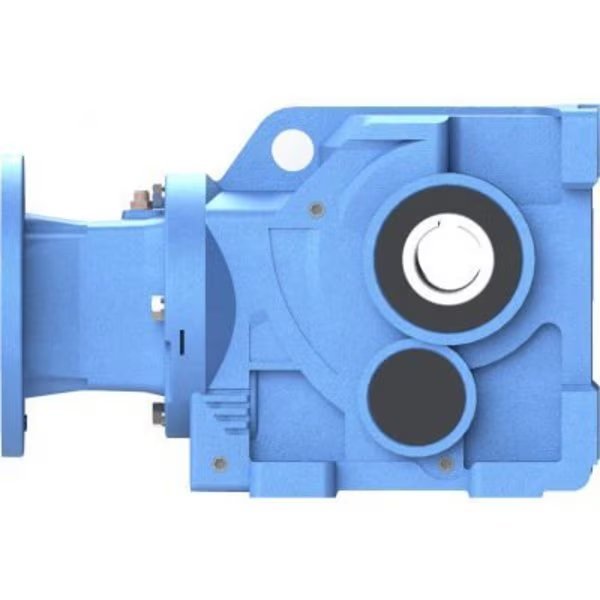 WWE, Cast-Iron Helical Bevel Speed Reducer; 143/5TC Input Flange, 15/1, Foot Mt, Worldwide Electric, Mfr#: KHN37-15/1-H-143/5TC