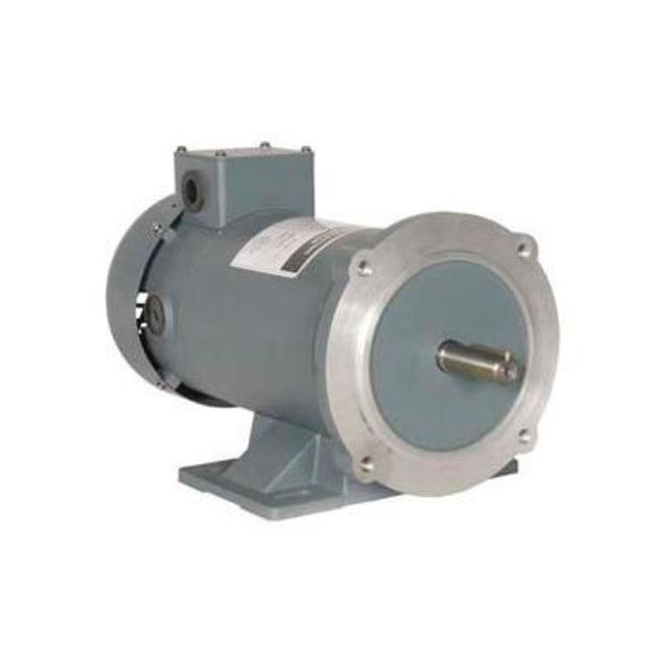 Worldwide Electric PM DC Motor WPMDC13-18-24V-56CB, TENV & TEFC, 56C, 24V, 1/3 HP, 1800 RPM, Worldwide Electric, Mfr#: WPMDC13-18-24V-56CB