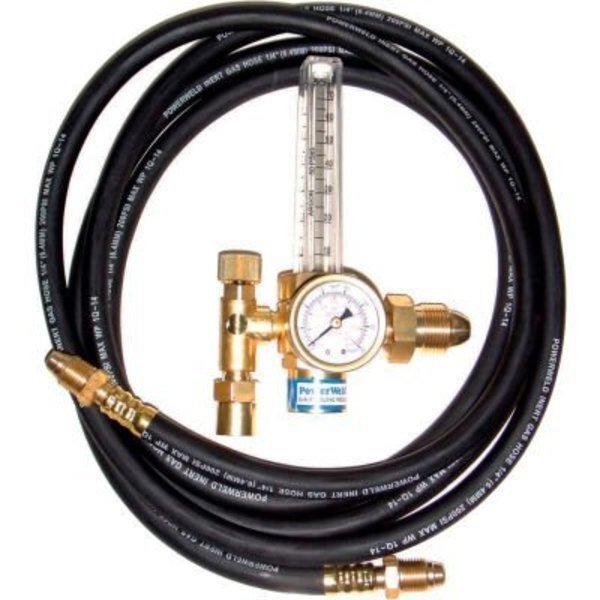 Powerweld® Flowmeter Argon C/W 10' Inert Hose, Powerweld Inc, Mfr#: 100FL-AR60H