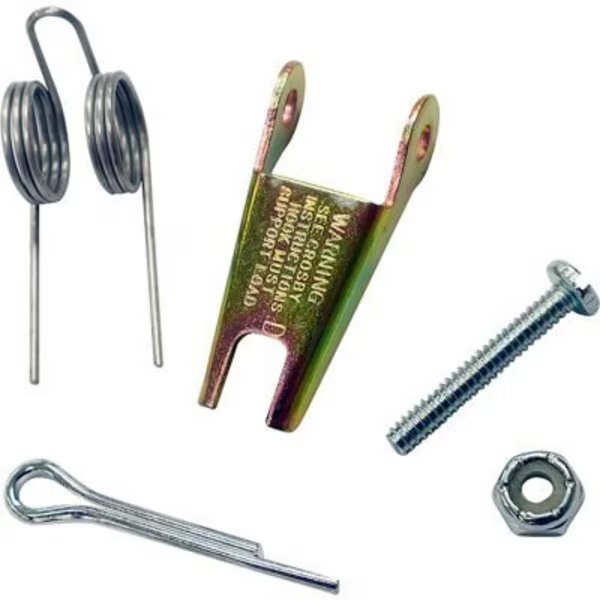 Crosby S-4320 Latch Kit 5T Carbon 7T Alloy Hook, 2.88"L X 1.04"W, Mazzella, Mfr#: 1096562
