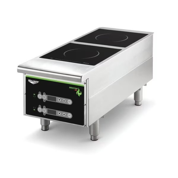 VollrathÂ Cayenne Heavy-Duty Induction Hot Plate, , Dual-Hob Digital, 12"X13-5/8"X30", Vollrath Co, Mfr#: 912HIDC