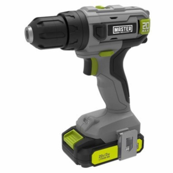 MM 20V Cordless Drill, Master Mechanic, Mfr#: ML-CD168GD-200S