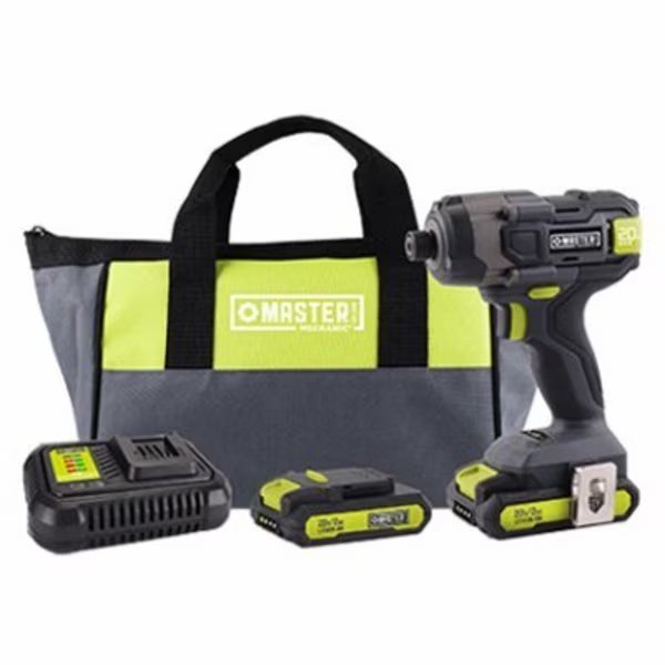MM 20V Impact Driver, Master Mechanic, Mfr#: ML-IS41GD-200