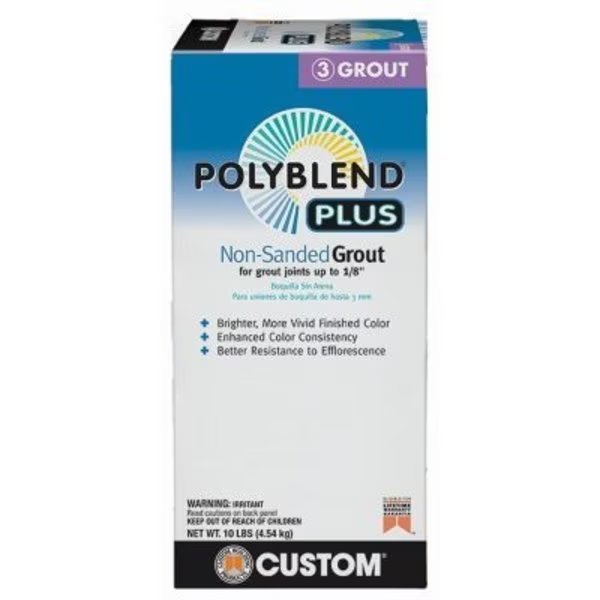 10LB BRT WHT NS Grout, Custom Building Products, Mfr#: PBPG38110