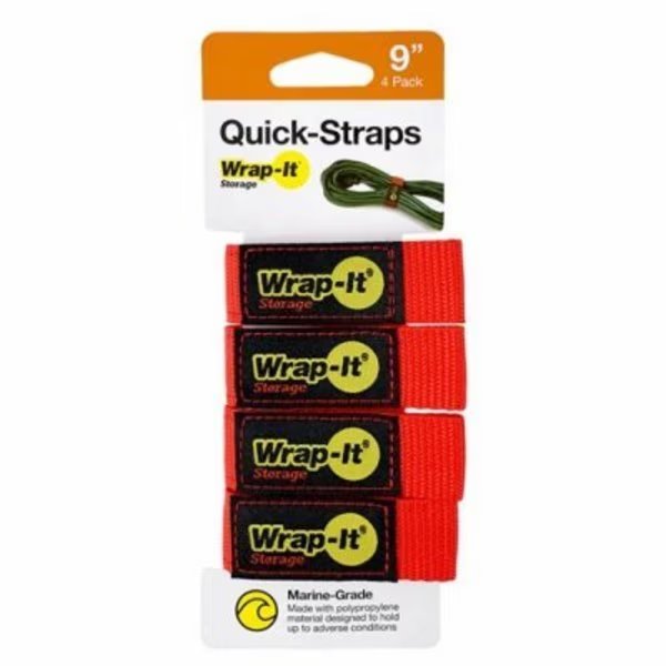 4PK 9 RED Hook Strap, Jjaamm, Mfr#: 104-BS-9RE