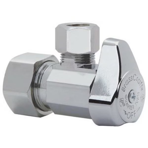 58x38 CHR ANG Valve, Brass Craft Service Parts, Mfr#: G2CR19X C1