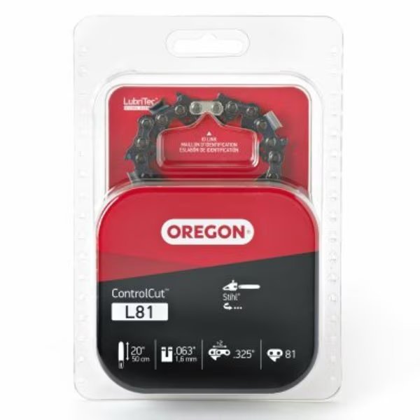 20 Repl Saw Chain, Oregon, Mfr#: L81