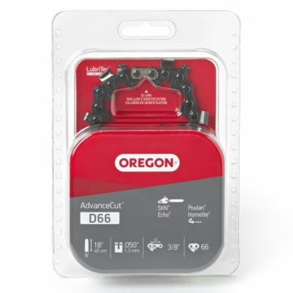 18 Repl Saw Chain, Oregon, Mfr#: D66