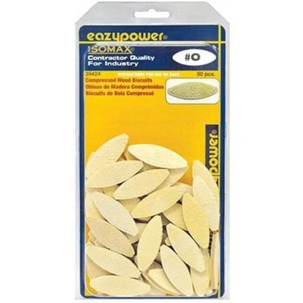 50PK 0 WD Biscuits, Eazypower, Mfr#: 30020