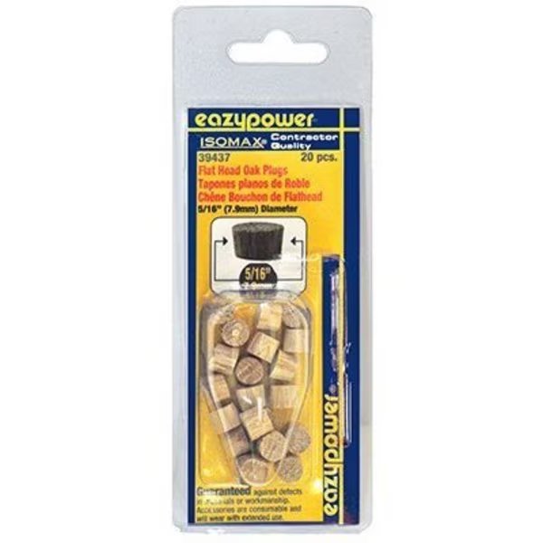 20PK 516 Oak FH Plug, Eazypower, Mfr#: 30222