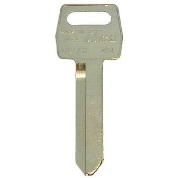 TV Ford Ignit Key Blank, Kaba Ilcorp, Mfr#: H51-TRV