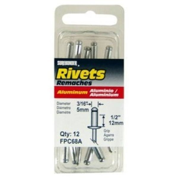 12PK L ALU Rivet, Fpc, Mfr#: FPC68A