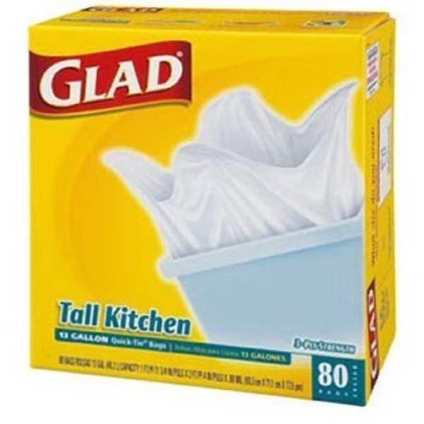 80CT 13GAL Kitch Bag, Clorox, Mfr#: 60034
